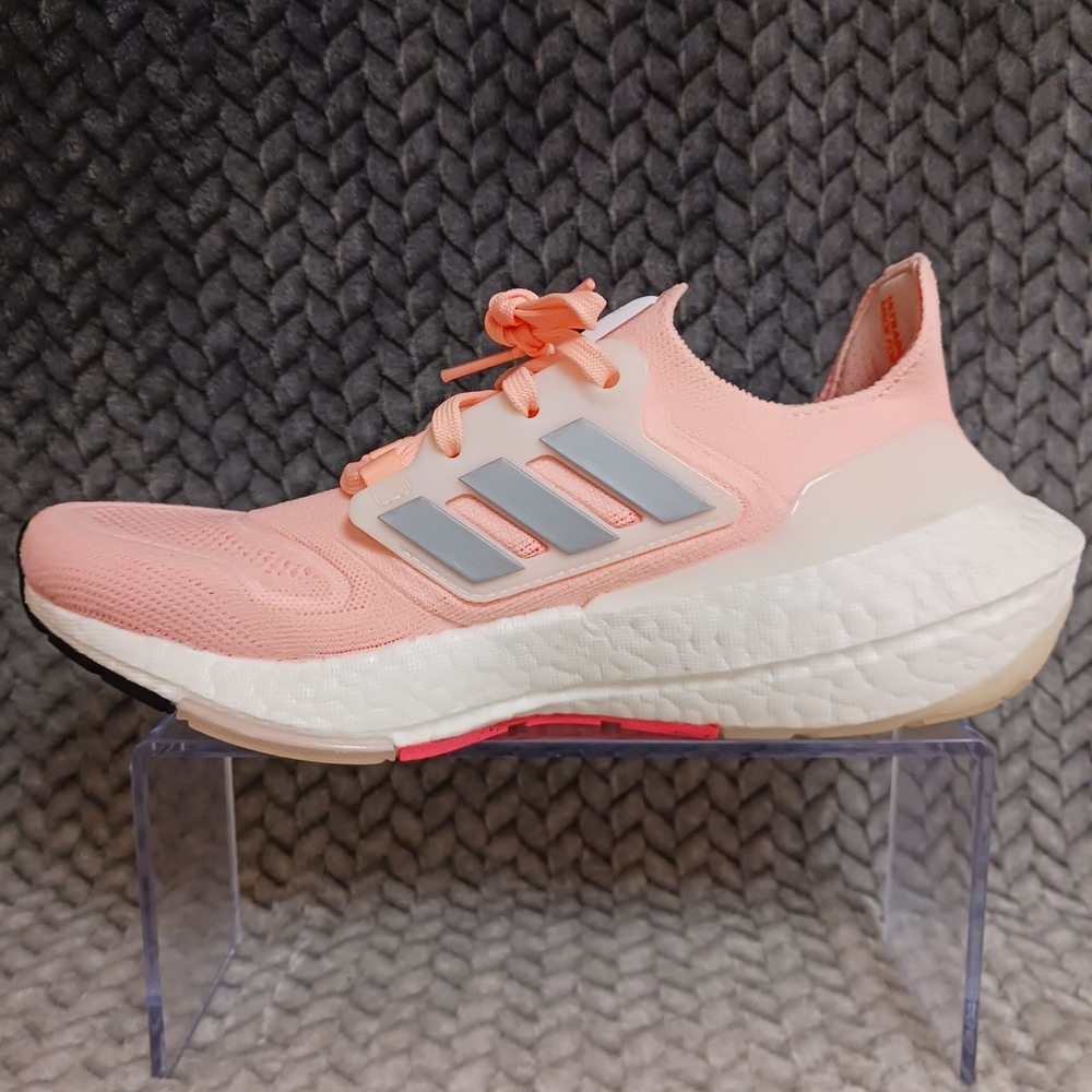 Adidas UltraBoost 22 Clear Orange Women's Walking Running Sneakers Shoes Size 7 - Picture 9 of 14